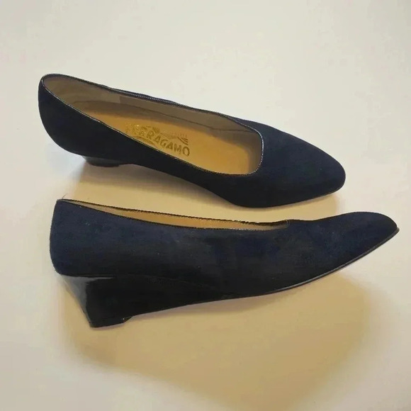 Vintage Ferragamo shoes 8‎ - Picture 1 of 13
